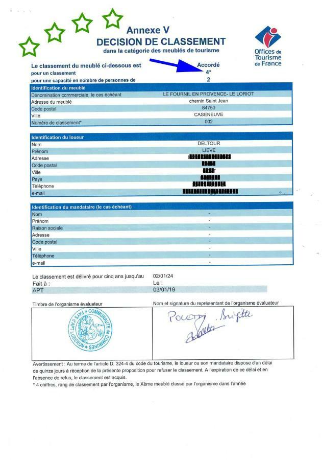 Willa Le Fournil En Provence Caseneuve Zewnętrze zdjęcie